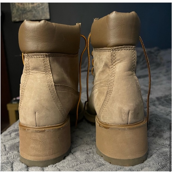 Timblerland Kinsley 6in waterproof boots in taupe - Picture 5 of 5